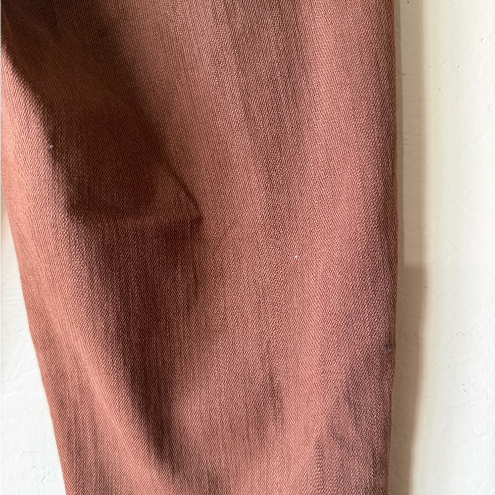 Veronica Beard High-Rise Skinny Jeans in Chestnut Brown - Picture 11 of 13